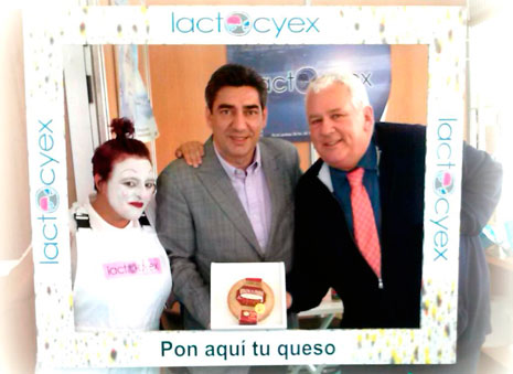 Acción promocional en la pasada Feria del Queso de Trujillo. Foto: Cedida