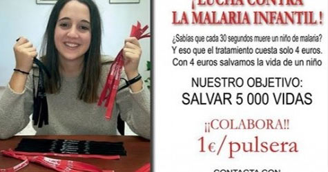 Los alumnos de la R.U. Hernán Cortés promueven la campaña “Stop malaria: salvar 5.000 vidas”