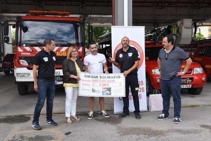 cheque bomberos solidarios para fibrosis quistica cheque bomberos solidarios para fibrosis quistica