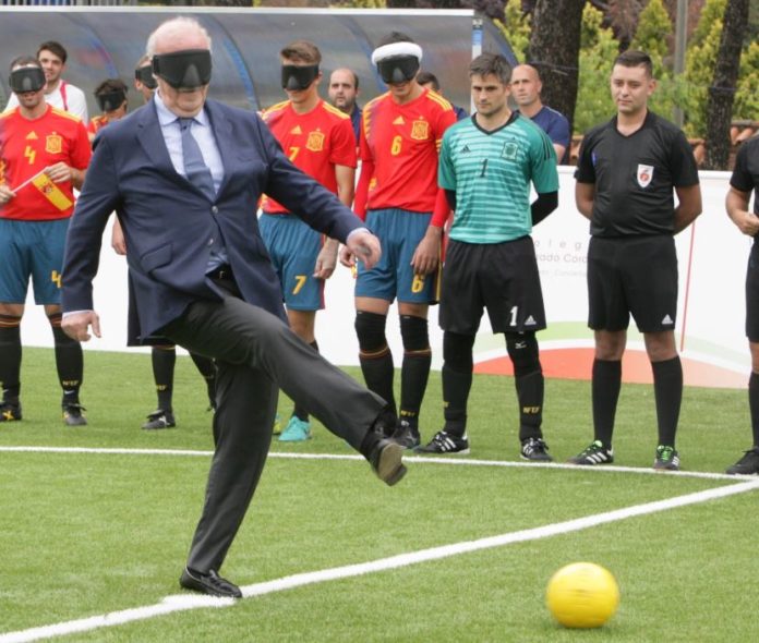 Del Bosque mundial para ciegos futbol 5