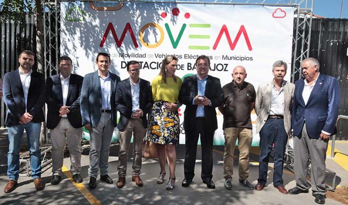 vehículos eléctricos Diputación Badajoz vehículos eléctricos Diputación Badajoz