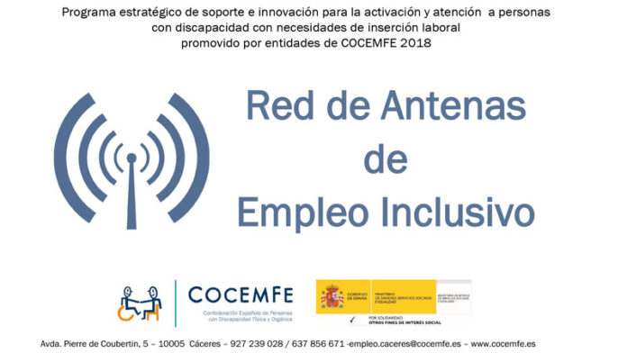 Antenas de empleo inclusivo Cocemfe