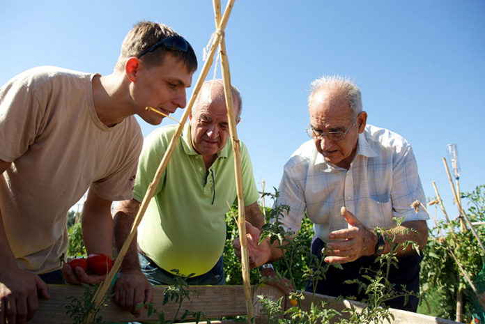 Voluntariado de personas mayores con La Caixa