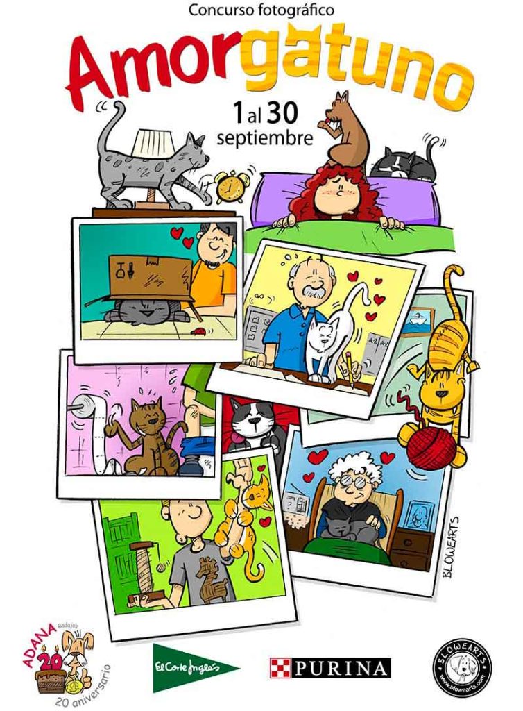 Concurso de fotografía de El Corte Inglés 'Amor gatuno'