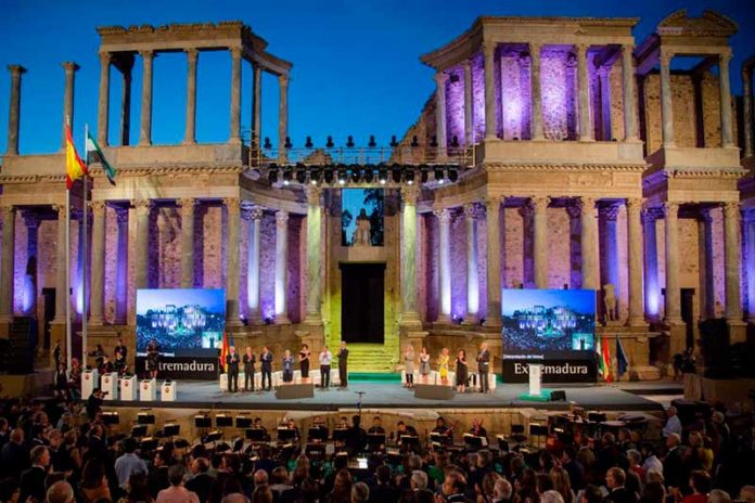 Día de Extremadura en el Teatro Romano de Mérida