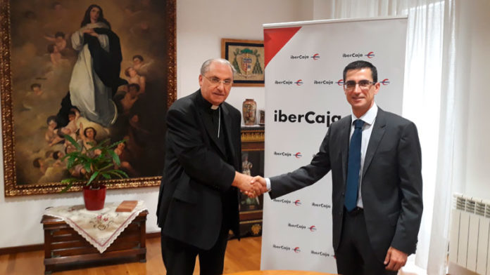 20181003_ibercajayarzobispado Convenio entre Ibercaja y el Arzobispado de Mérida-Badajoz