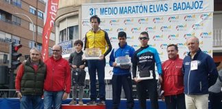 Jesús Antonio Núñez y Mercedes Pila se adjudican la victoria en el XXXI Medio maratón Elvas-Badajoz