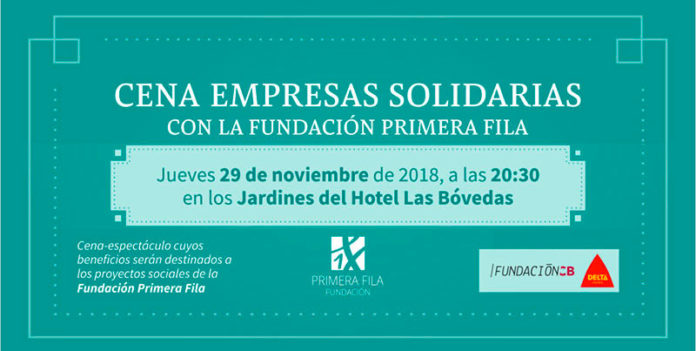 20181112_cena_fpf5 La Fundación Primera Fila organiza una nueva edición de su cena solidaria para empresas