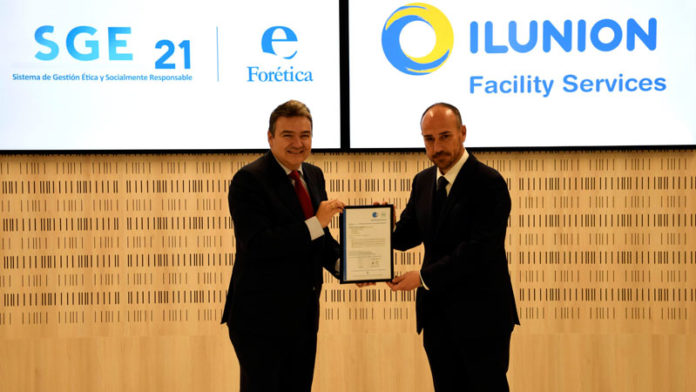 20181120_calidad_ilunion Ilunion Facility Services obtiene el certificado SGE 21 de Forética en gestión ética y socialmente responsable