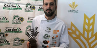 El chef Víctor Encinal gana el XI Premio Espiga Corderex-Caja Rural de Extremadura