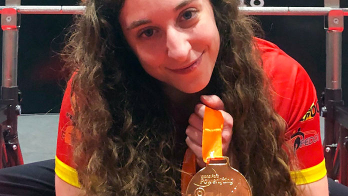 Loida Zabala revalida el campeonato del Open de las Américas de para powerlifting
