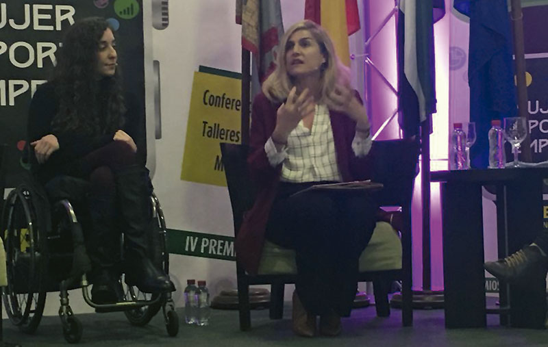 Almendralejo acoge una jornada sobre emprendimiento deportivo. Grada 129. Zona empresa