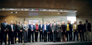 La Asamblea de Extremadura acoge el acto de entrega de los Premios Otaex 2018. Grada 130