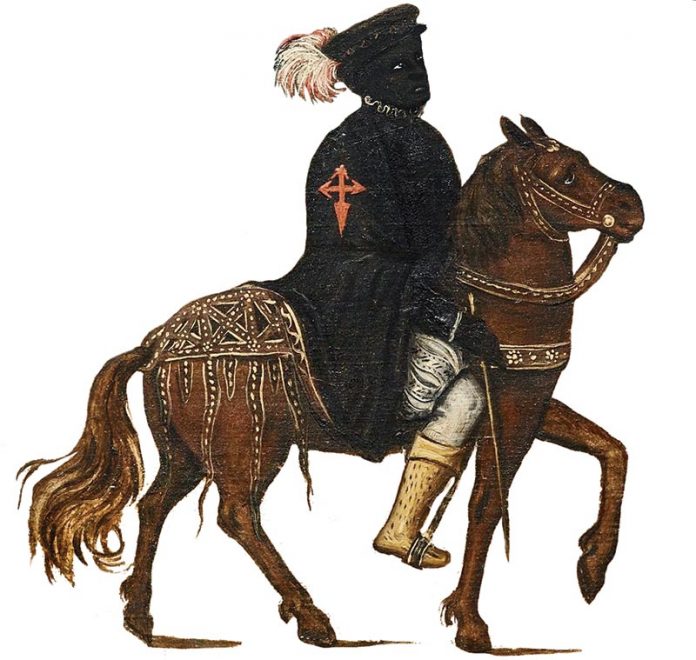 João de Sá Panasco, o escravo negro que foi cavaleiro. Grada 130. A Fronteira