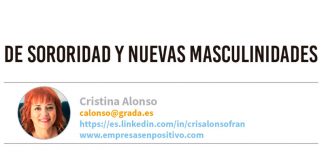 De sororidad y nuevas masculinidades. Grada 130. Cristina Alonso