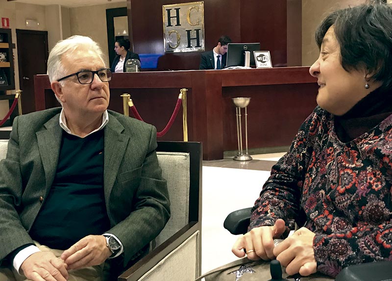 Cermi Extremadura. Entrevista a Modesto Díez, nuevo presidente. Grada 131. Primera Fila