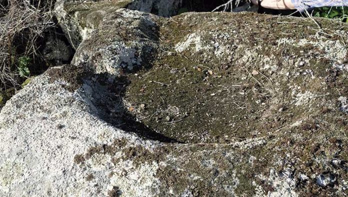 El altar de sacrificios del Pradillo de Trujillo. Grada 131. Historia