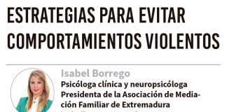 Estrategias para evitar comportamientos violentos. Grada 131. Isabel Borrego