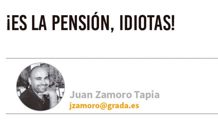 131_secciones_tecnologia_juan ¡Es la pensión, idiotas! Grada 131. Juan Zamoro