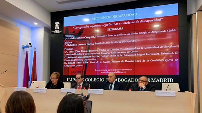 El Colegio de Abogados de Madrid cuenta con una sección dedicada a las personas con dispacacidad