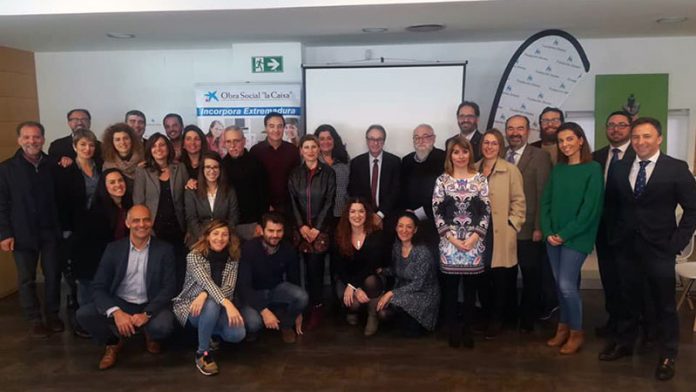 20190211_empleo_caixa El programa 'Incorpora Extremadura' de La Caixa facilita 740 empleos a personas en riesgo de exclusión