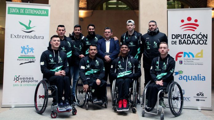 20190219_baloncesto_mideba El Mideba ultima su preparación para la Copa del Rey de baloncesto en silla de ruedas