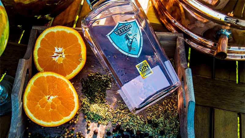 'Spirito Vetton' es reconocida como una de las siete mejores ginebras del mundo