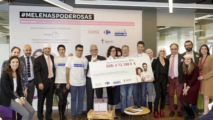 01032019_Carrefour y Ausonia Carrefour y Ausonia donan 72.180 euros destinados a la lucha contra el cáncer de mama