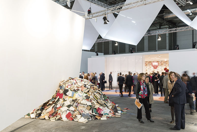 Las ferias no son museos. Grada 132. Arte