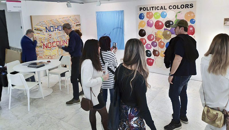 Las ferias no son museos. Grada 132. Arte