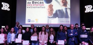 Acto de clausura y bienvenida del Programa de becas para empresas extremeñas de Fundación CB