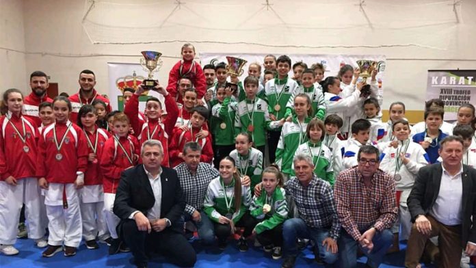 Losar de la Vera ha acogido el Trofeo Diputación de Cáceres de kárate
