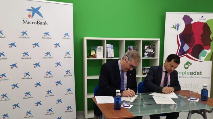 20190329_GrupoADATyMicroBank_convenio El Grupo ADAT y MicroBank fomentarán la inserción sociolaboral en Extremadura