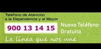 El Sepad pone en marcha el teléfono gratuito 900 13 14 15 para atención sobre dependencia. Grada 133