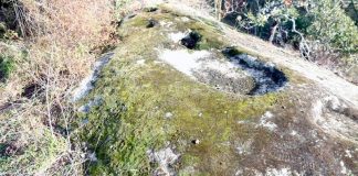 Altares sacros en poblados de la Sierra de Santa Cruz de Cáceres. Grada 133. Historia