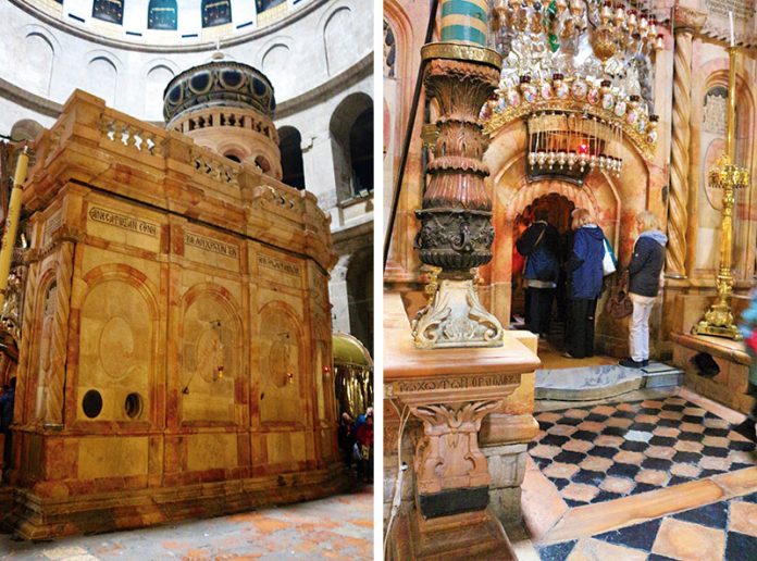 El Santo Sepulcro, el lugar más sagrado del cristianismo. Grada 133. Viajes