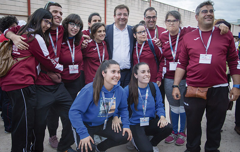 Navalmoral de la Mata acoge la convivencia final de los Jedes 2019. Grada 134. Primera Fila