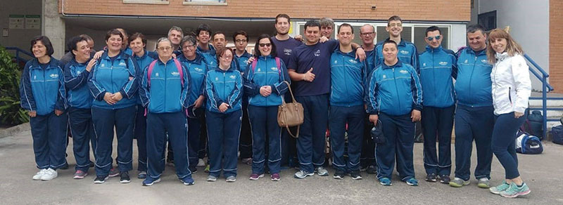 Navalmoral de la Mata acoge la convivencia final de los Jedes 2019. Grada 134. Primera Fila