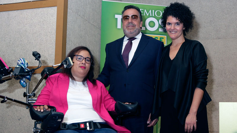 La ONCE entrega una nueva edición de sus premios Tiflos de Periodismo