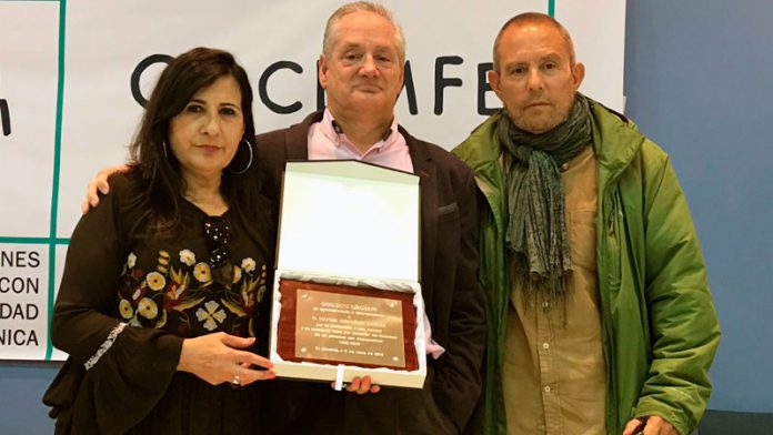 20190512_asociaciones_cocemfe Cocemfe Cáceres nombra presidente de honor a Manuel González García