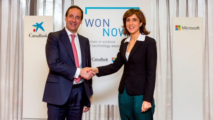 20190521_premio_caixa1 CaixaBank y Microsoft Ibérica reconocerán con los premios 'Wonnow' a las mejores alumnas de grados universitarios técnicos