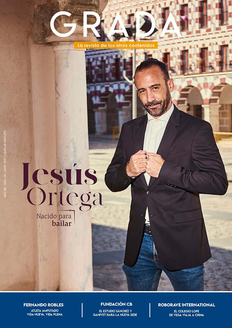Jesús Ortega. Nacido para bailar. Grada 135. Portada