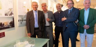 Los arquitectos Ángel Ganivet y Carlos Sánchez explican cómo será la nueva sede social y centro cultural de Fundación CB. Grada 135