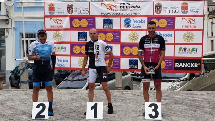 20190609_ciclismo_tanco Rubén Tanco sigue liderando la Copa de España de ciclismo adaptado tras la prueba de Lugo