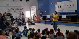 Más de 200 personas asistieron a la V Fiesta infantil de la primavera de Cocemfe Cáceres