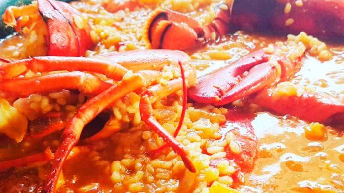 20190613_blogs_rosacandy Arroz con bogavante caldoso