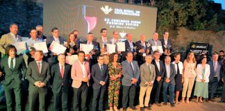 Caja Rural de Extremadura entrega los Premios Espiga Vinos Ribera del Guadiana y Tapón de corcho