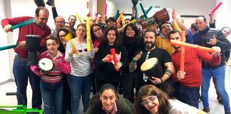 Javier Alcántara continúa desarrollando las sesiones del programa promovido por Fundación CB 'Jazz y Musicoterapia'