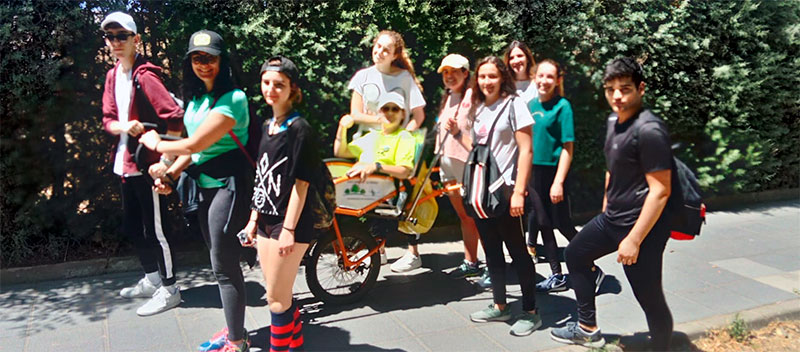 Paseo por Mérida en Joëlette