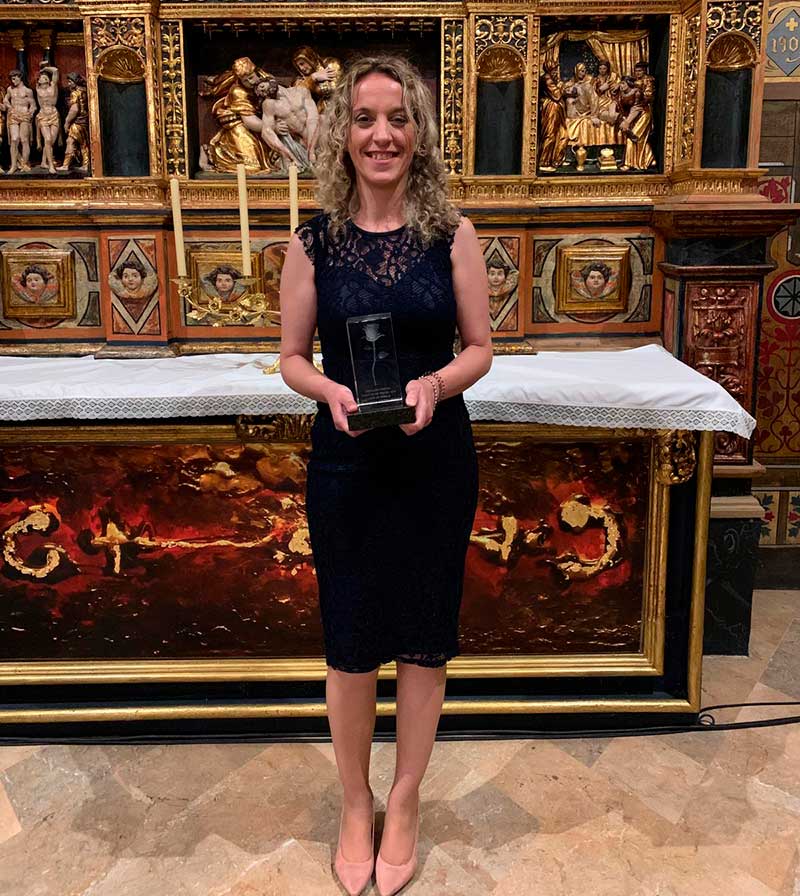 Vanessa Cordero gana el premio 'Amantes de Teruel' en el certamen de poesía de la ciudad aragonesa